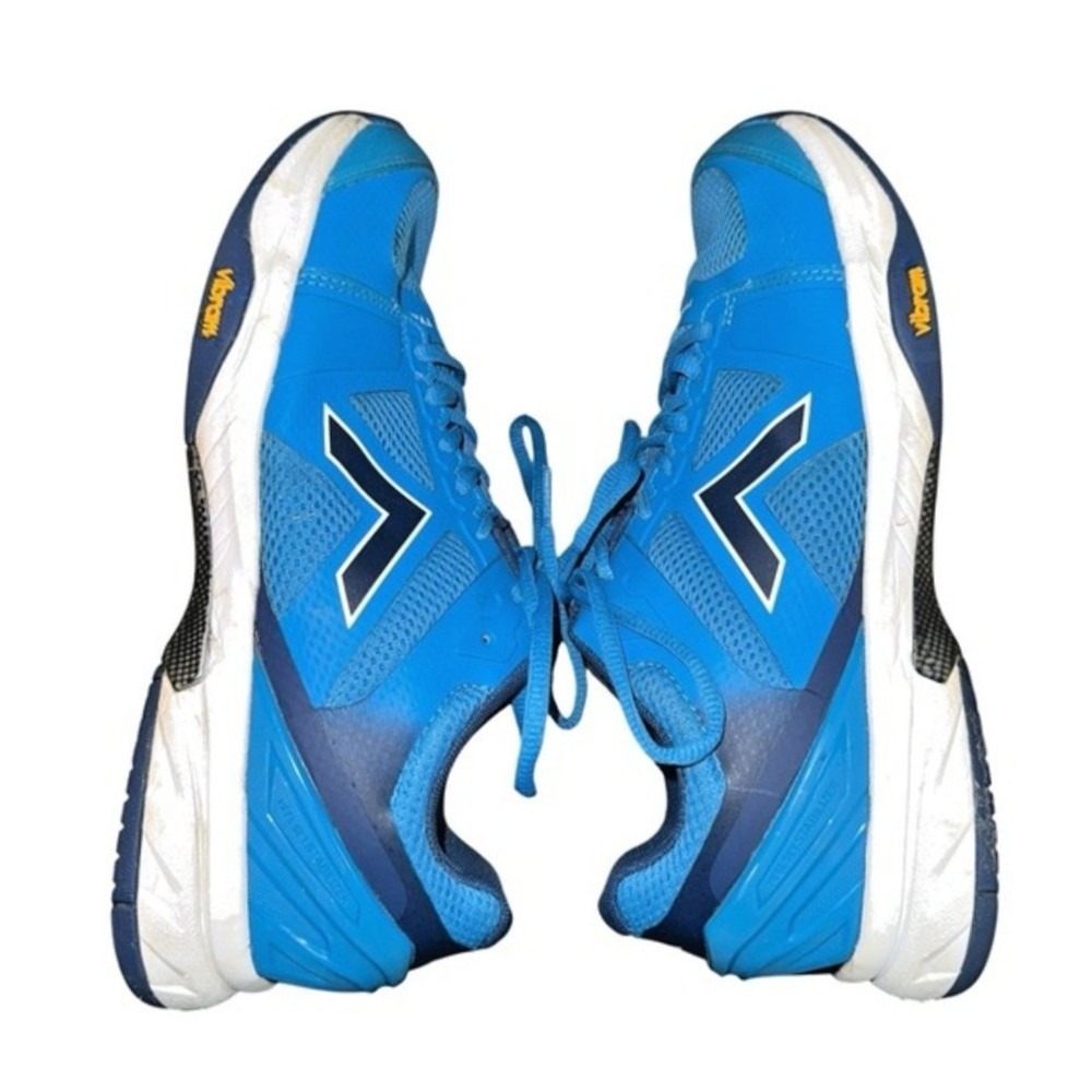 Tyrol Striker V Pickleball Shoes Mens 9.5 Pre-Owned Sneakers Blue Vibram Low Top
